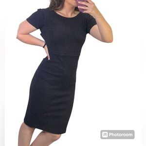 Boden Florrie Dress Navy Blue and White Dot Size US 2 Sheath